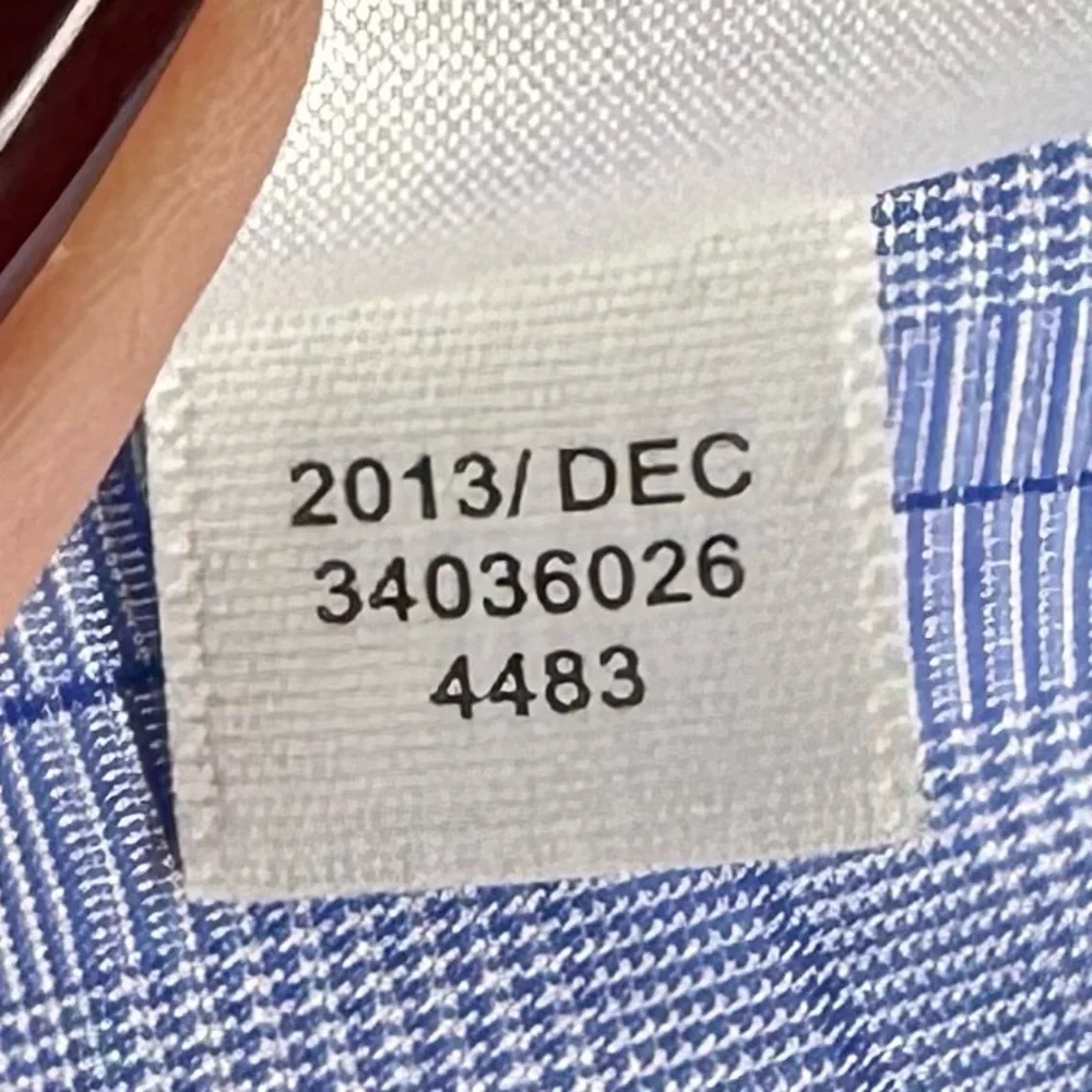 Brooks Brothers Boys NonIron Supima Cotton Broad Plaid Button Down Shirt Size 12 - Picture 9 of 10